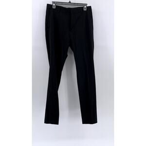 H&M Men's Black Solid Slim-Fit Pants SZ 29